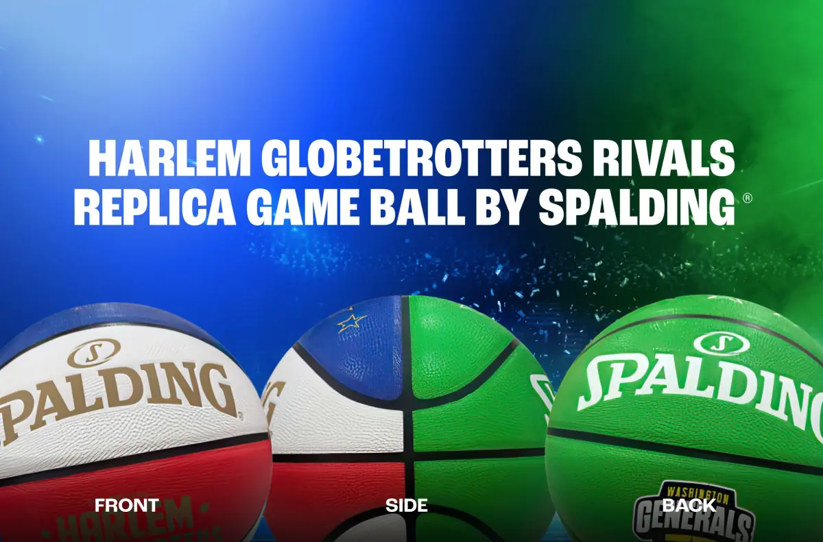 Harlem Globetrotters Replica Game Ball at TD Coliseum